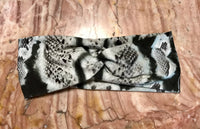 Green Snakeskin Headband
