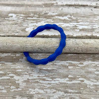 3 mm Wave Stackable Silicone Ring