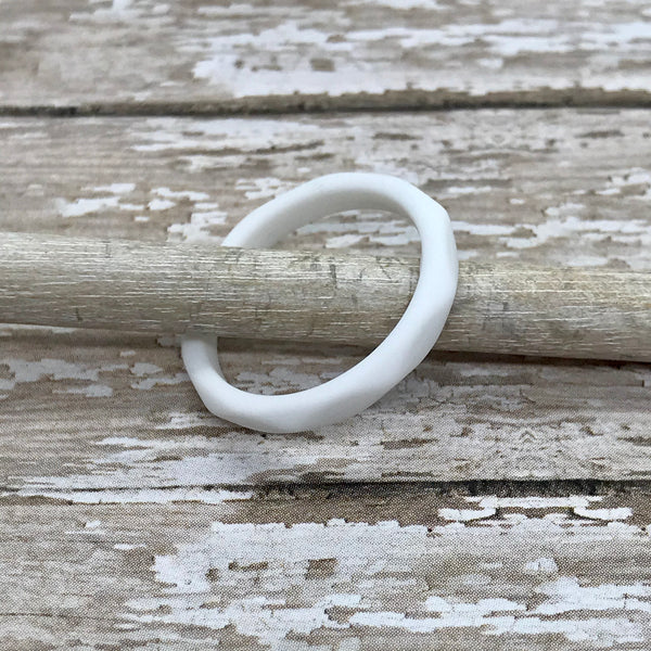 3 mm Prism Stackable Silicone Ring