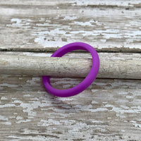 2.7 mm Smooth Stackable Silicone Ring