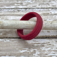 5.7 mm Tree Bark Silicone Ring
