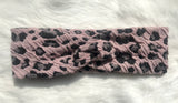 Blush Leopard Headband