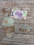 Custom Latte Coffee Chapstick Holder