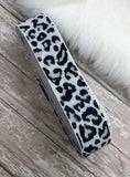 White Leopard Elastic Watchband