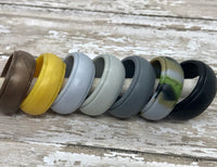 8 mm Rim Silicone Ring