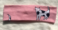 Pink Cats Headband