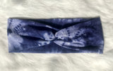 Blue Tie Dye Headband