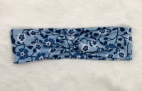 Blue Floral Headband