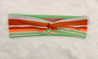 Green Neon Stripe Headband