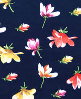 Navy Floral Headband