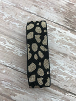Gold and Black Cheetah Apple Watchband