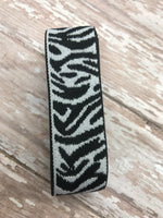 Black and White Zebra Apple Watchband